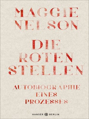 cover image of Die roten Stellen